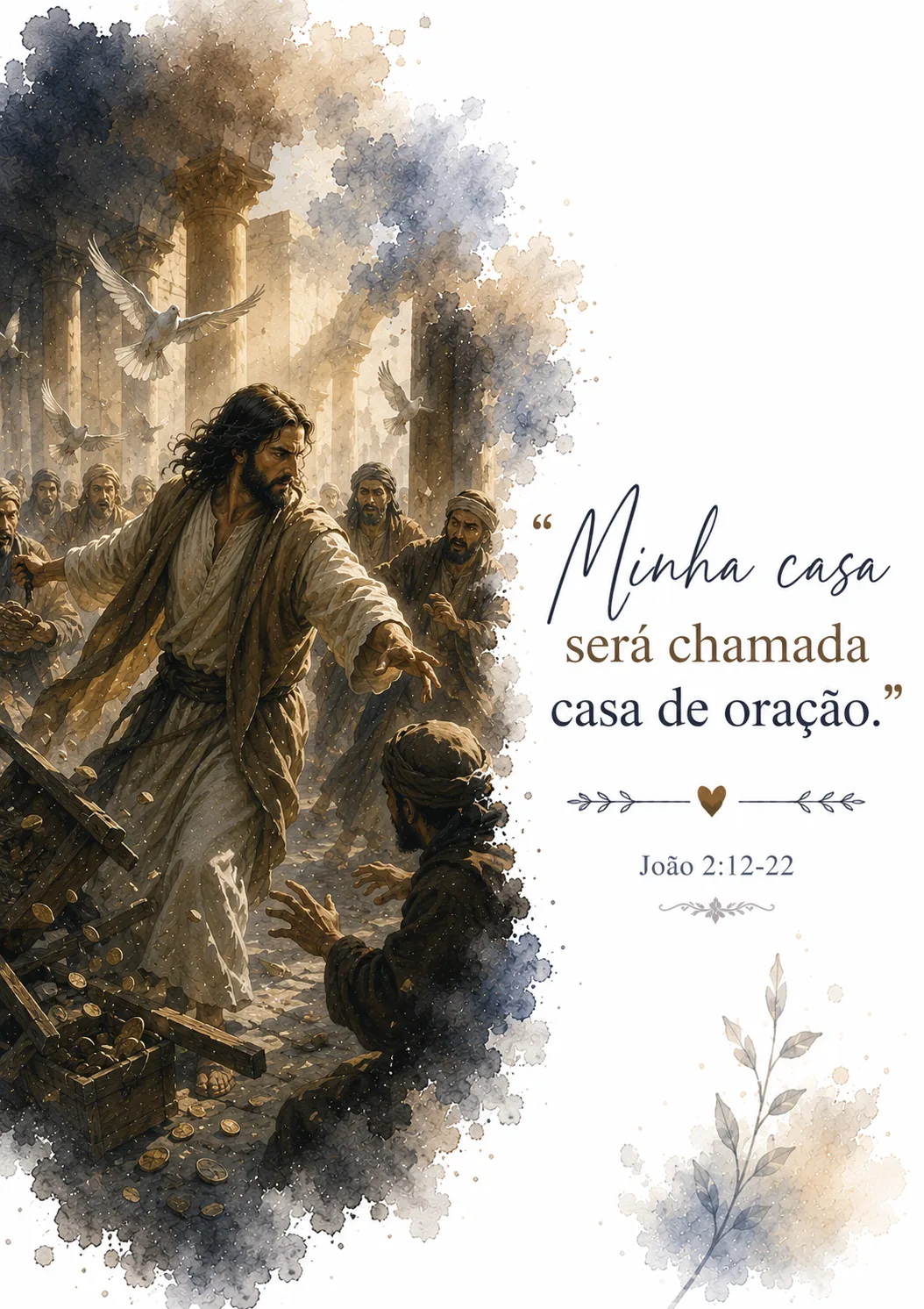 Jesus purifica o templo